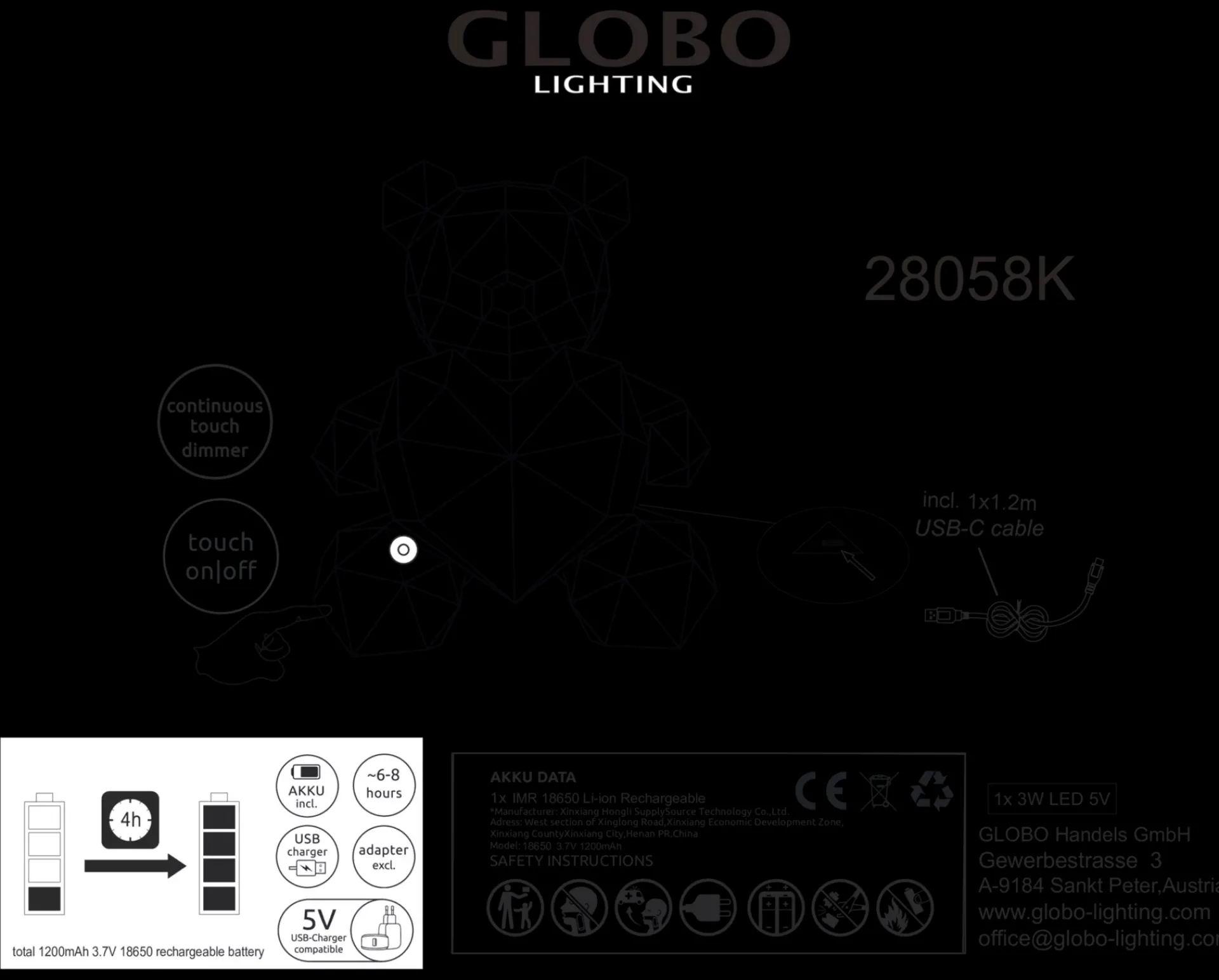 Tischleuchten | Globo Tischleuchte