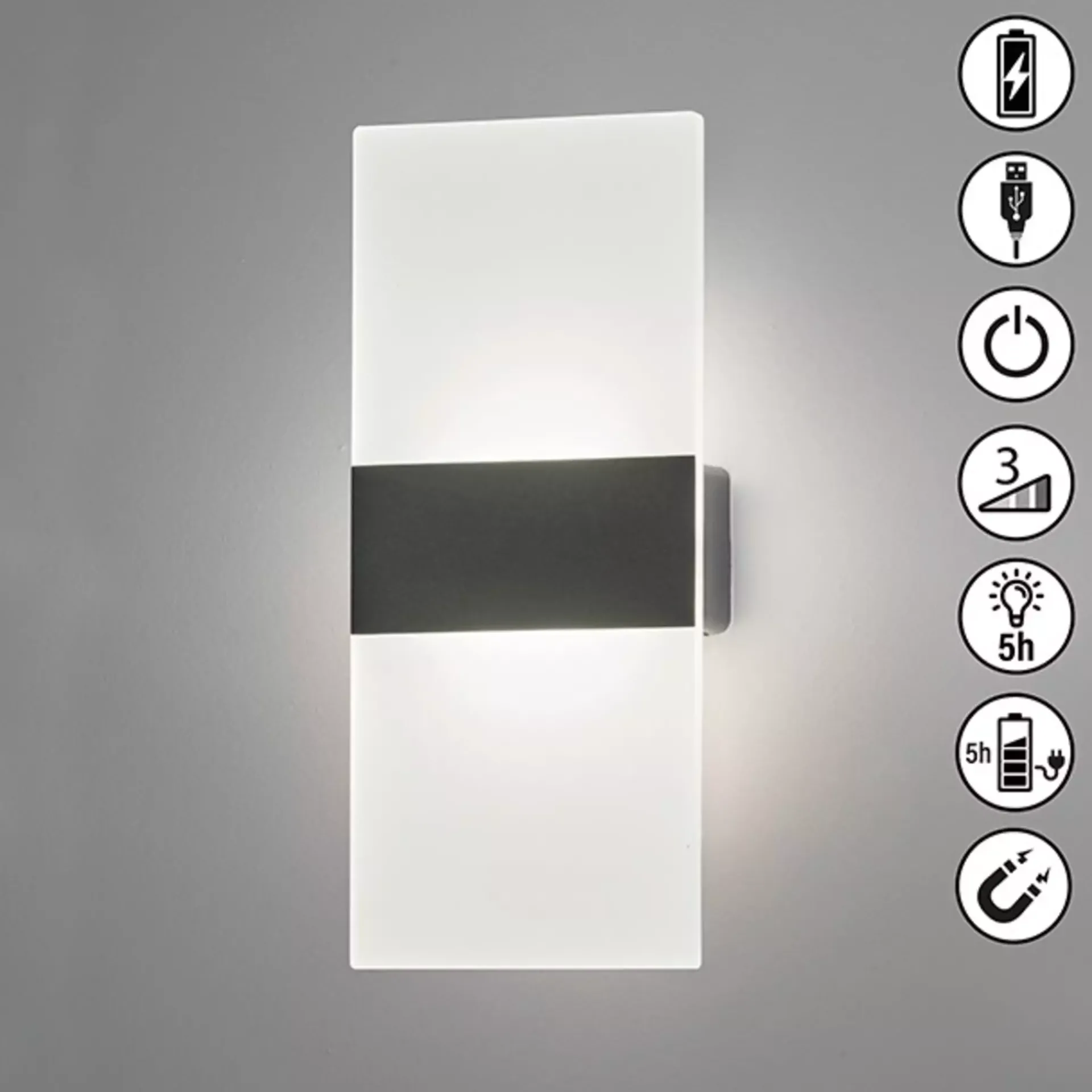 Akku-Leuchten | Wandleuchte | FHLighting Wandleuchte