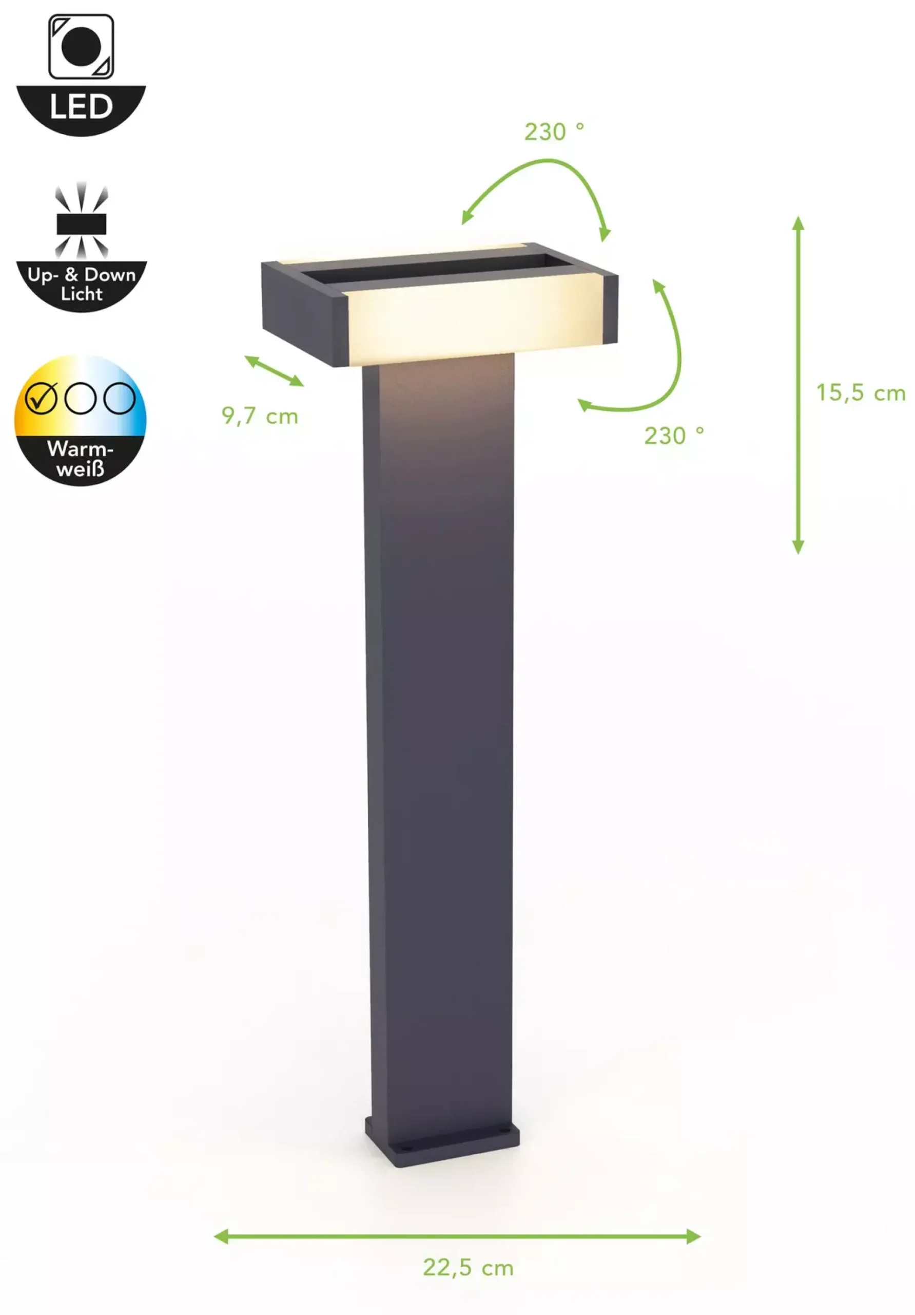 Wegeleuchten | Eco-Light Wege-Außenleuchte